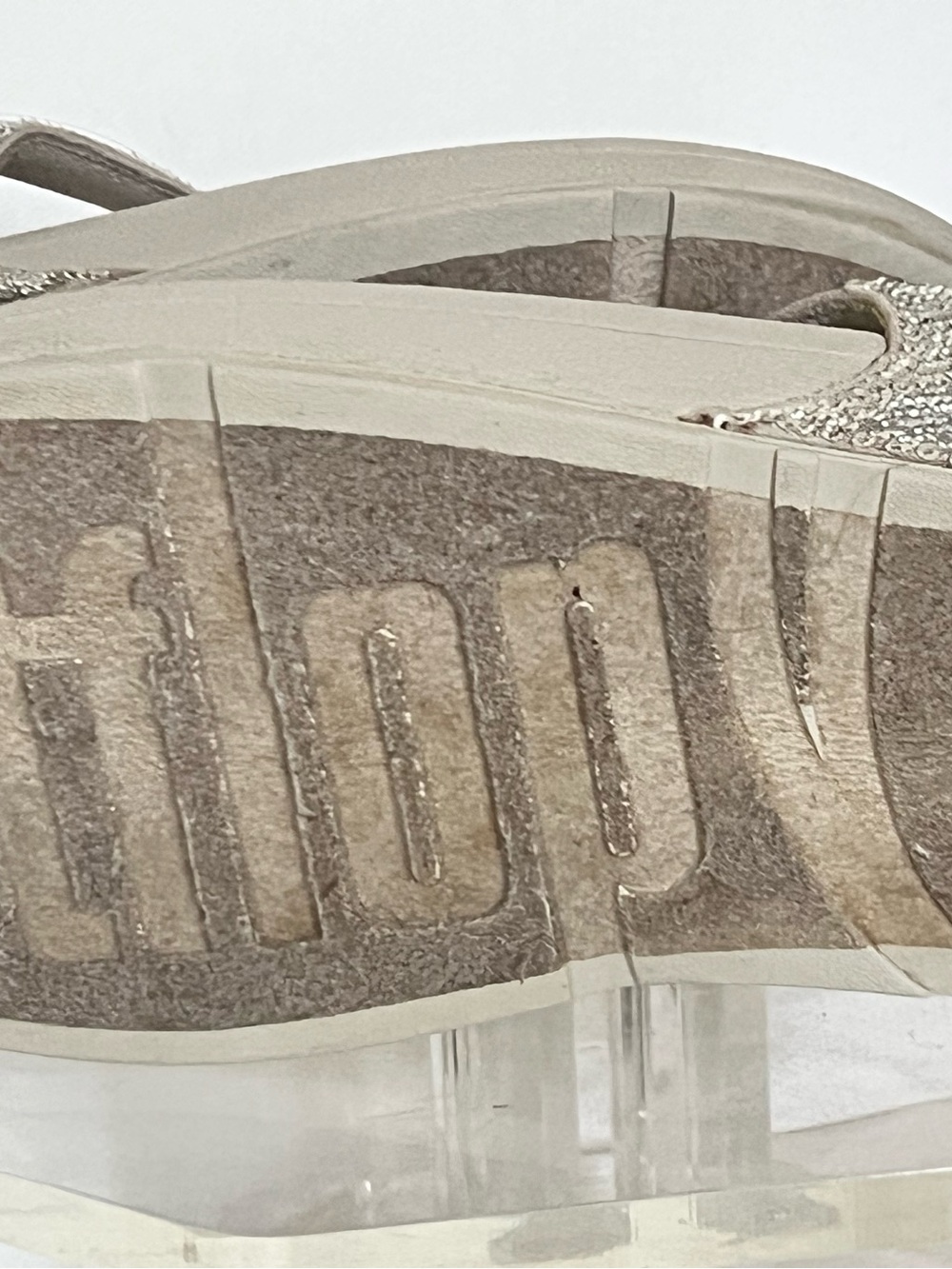 FitFlop Lulu Glittering Crystal-Embellished Sandals Size 8 Pre owned - Picture 8 of 9
